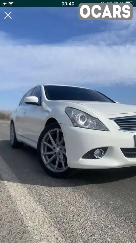 Седан Infiniti G37 2012 3.7 л. Автомат обл. Черниговская, Чернигов - Фото 1/21