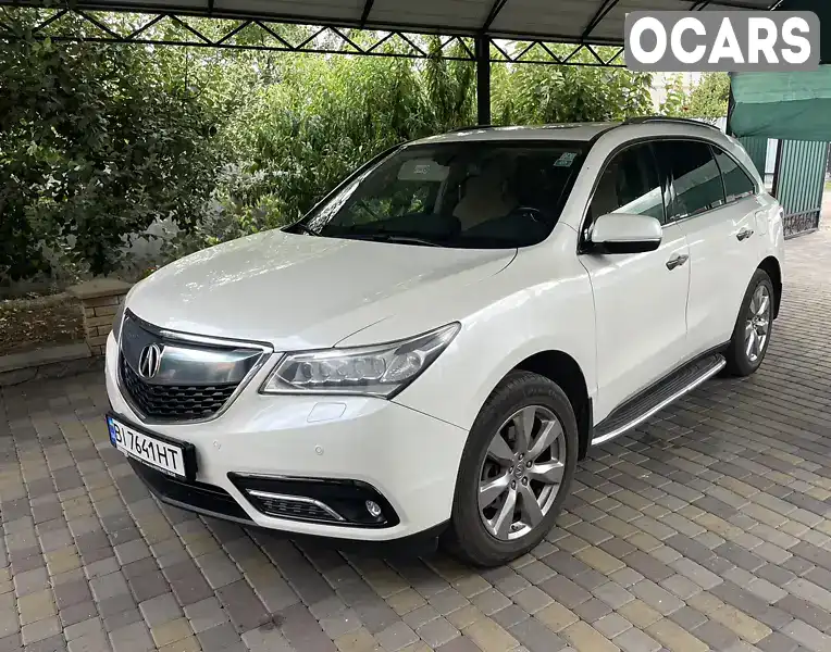 Внедорожник / Кроссовер Acura MDX 2014 3.47 л. Автомат обл. Полтавская, Решетиловка - Фото 1/8