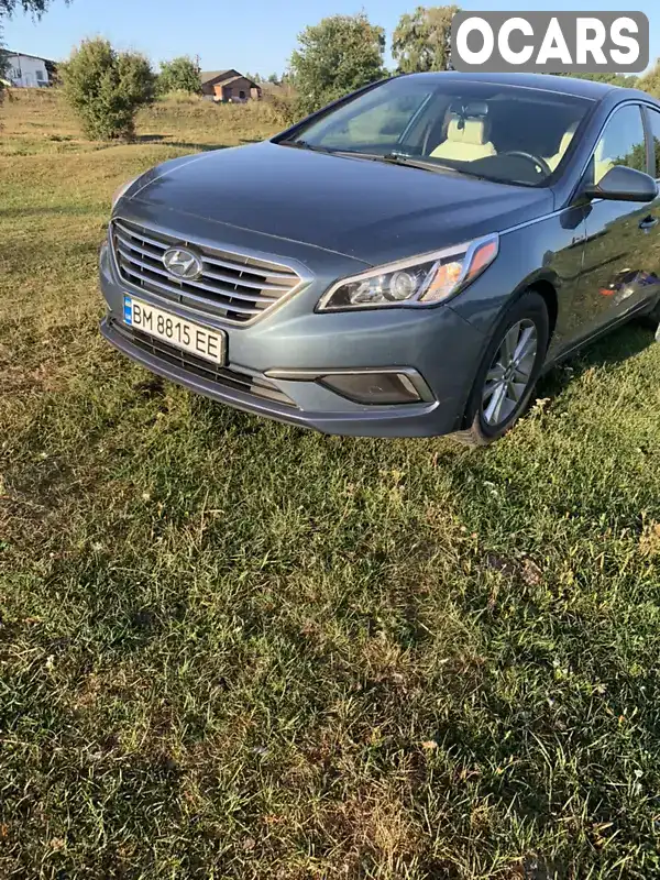 Седан Hyundai Sonata 2015 2.36 л. Автомат обл. Сумська, Шостка - Фото 1/20