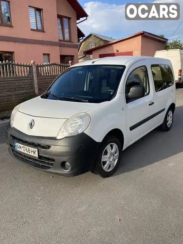 Мінівен Renault Kangoo 2012 1.46 л. Ручна / Механіка обл. Житомирська, Звягель - Фото 1/21