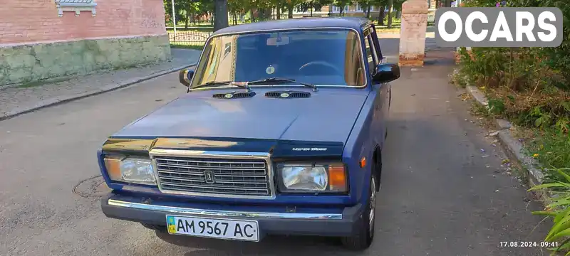 Седан ВАЗ / Lada 2107 2005 1.5 л. Ручная / Механика обл. Житомирская, Бердичев - Фото 1/12