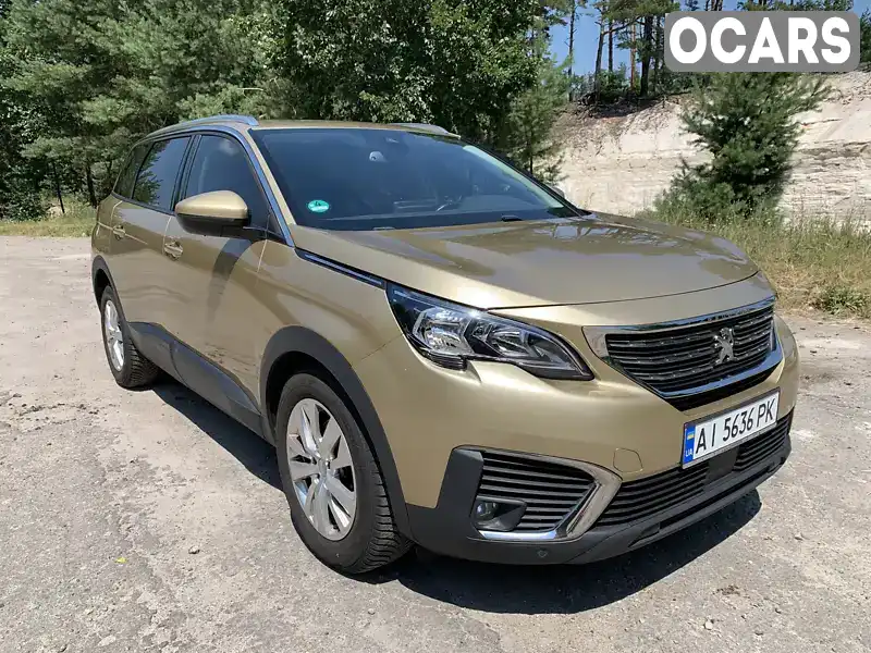 Позашляховик / Кросовер Peugeot 5008 2017 1.56 л. Автомат обл. Київська, Тараща - Фото 1/21