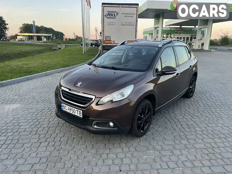 Внедорожник / Кроссовер Peugeot 2008 2013 1.56 л. Робот обл. Львовская, Стрый - Фото 1/21