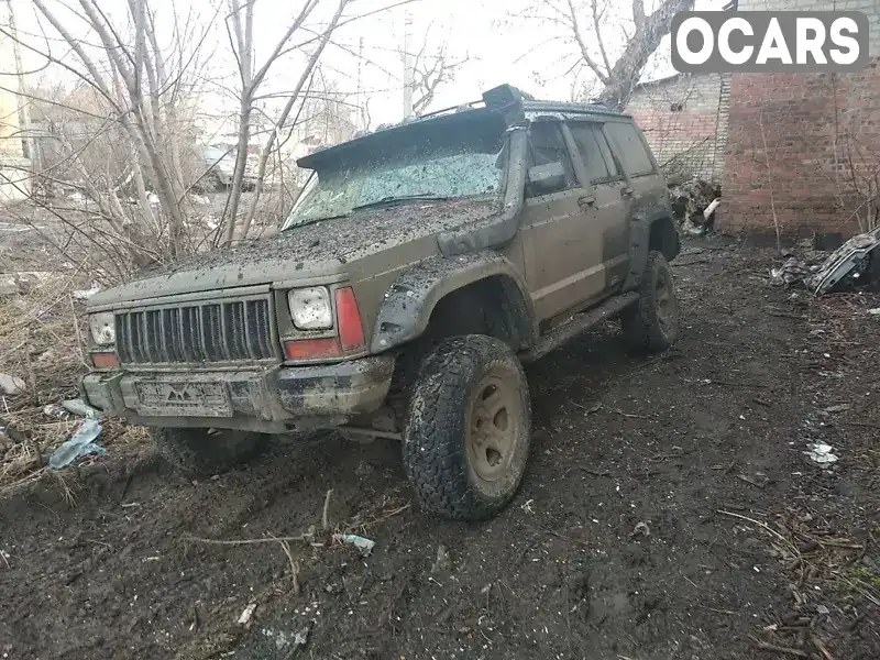 Внедорожник / Кроссовер Jeep Cherokee 1994 4 л. Ручная / Механика обл. Донецкая, Константиновка - Фото 1/6