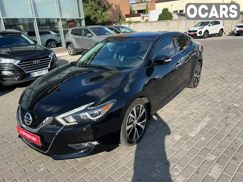 Седан Nissan Maxima 2018 3.5 л. Варіатор обл. Полтавська, Полтава - Фото 1/21