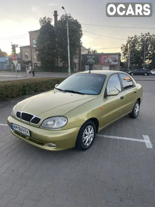 Седан Daewoo Lanos 2007 1.5 л. Ручна / Механіка обл. Житомирська, Житомир - Фото 1/19