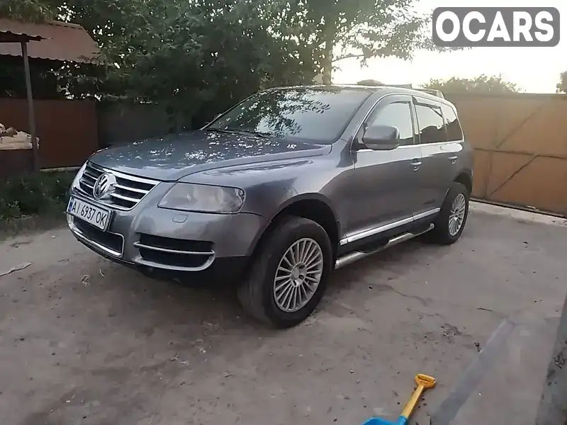 Позашляховик / Кросовер Volkswagen Touareg 2005 2.46 л. Автомат обл. Київська, Миронівка - Фото 1/10