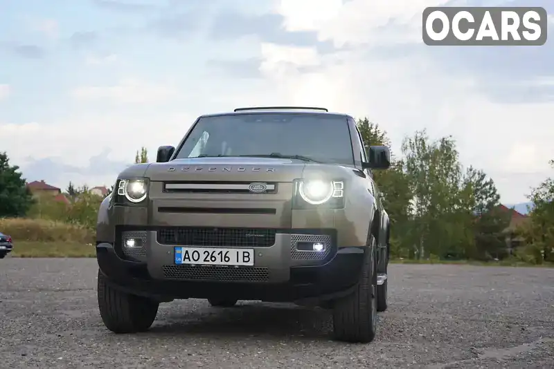 Позашляховик / Кросовер Land Rover Defender 2023 3 л. Автомат обл. Закарпатська, Ужгород - Фото 1/21