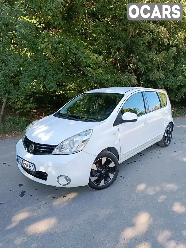 Хетчбек Nissan Note 2012 1.4 л. Ручна / Механіка обл. Хмельницька, Хмельницький - Фото 1/21