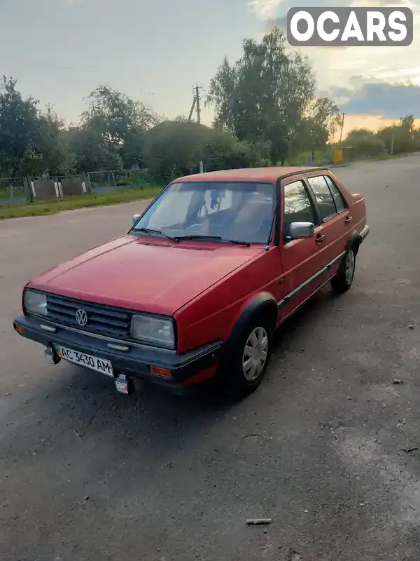 Седан Volkswagen Jetta 1988 1.6 л. Ручная / Механика обл. Волынская, Рожище - Фото 1/9