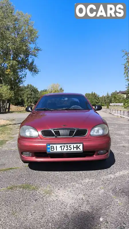 Седан Daewoo Lanos 2002 1.5 л. Ручна / Механіка обл. Полтавська, Полтава - Фото 1/15