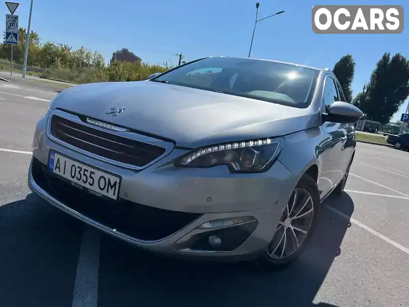 Універсал Peugeot 308 2016 1.56 л. Автомат обл. Київська, Київ - Фото 1/21