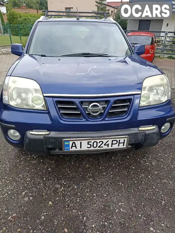 Внедорожник / Кроссовер Nissan X-Trail 2002 2.2 л. Ручная / Механика обл. Винницкая, Погребище - Фото 1/8