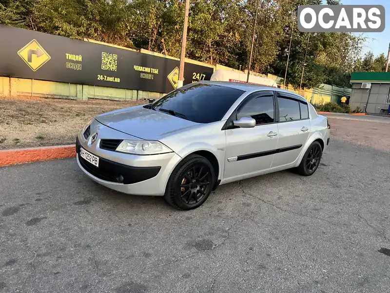 Седан Renault Megane 2006 1.6 л. Ручна / Механіка обл. Дніпропетровська, Кам'янське (Дніпродзержинськ) - Фото 1/13