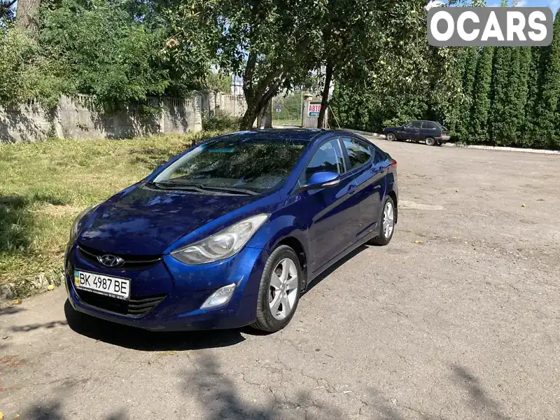 Седан Hyundai Elantra 2012 1.8 л. Автомат обл. Ровенская, Ровно - Фото 1/20