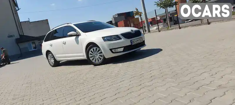 Універсал Skoda Octavia 2016 2 л. Автомат обл. Тернопільська, location.city.vyshnivets - Фото 1/21