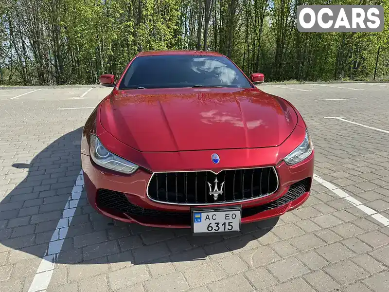 Седан Maserati Ghibli 2014 2.98 л. Автомат обл. Волынская, Луцк - Фото 1/21