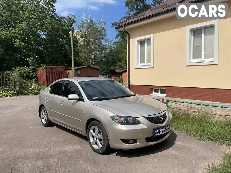 Седан Mazda 3 2004 1.6 л. Ручная / Механика обл. Житомирская, Коростень - Фото 1/17