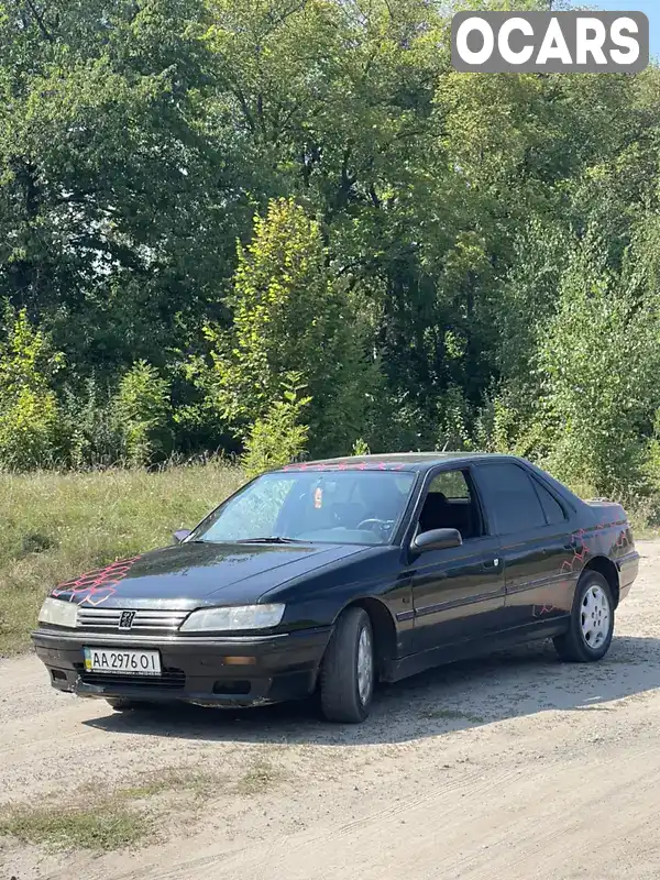 Седан Peugeot 605 1990 2 л. Автомат обл. Житомирская, Бердичев - Фото 1/12