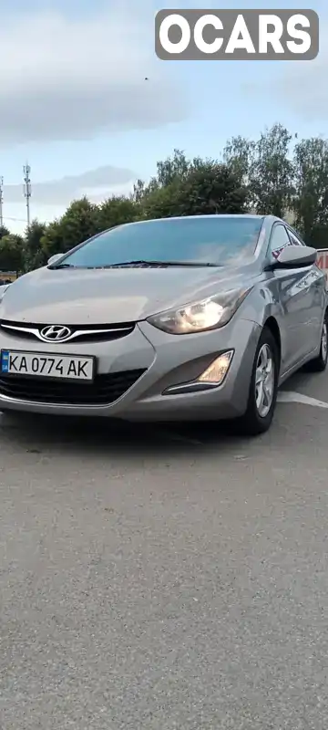 Седан Hyundai Elantra 2014 1.8 л. обл. Київська, Київ - Фото 1/6