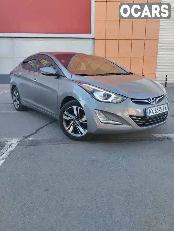 Седан Hyundai Elantra 2014 1.8 л. Автомат обл. Харківська, Харків - Фото 1/21