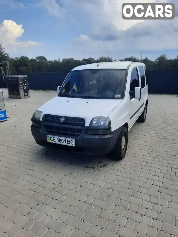 Минивэн Fiat Doblo 2003 1.91 л. Ручная / Механика обл. Черновицкая, Сторожинец - Фото 1/11