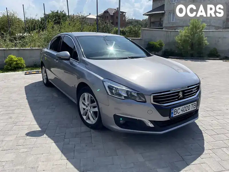 Седан Peugeot 508 2016 1.56 л. Автомат обл. Львовская, Львов - Фото 1/17