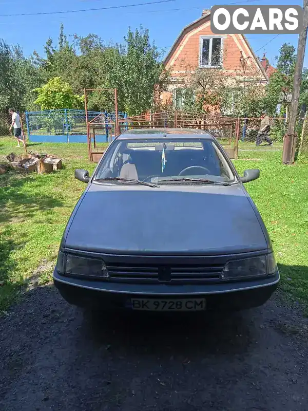 Седан Peugeot 405 1990 1.58 л. Ручная / Механика обл. Ровенская, Ровно - Фото 1/9