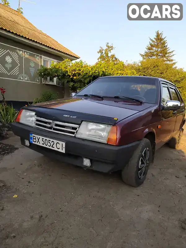 Седан ВАЗ / Lada 21099 2005 1.6 л. Ручная / Механика обл. Хмельницкая, Шепетовка - Фото 1/7