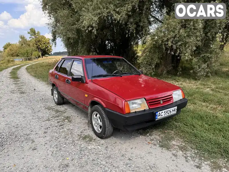 Седан ВАЗ / Lada 21099 1992 1.5 л. Ручна / Механіка обл. Волинська, Володимир-Волинський - Фото 1/11