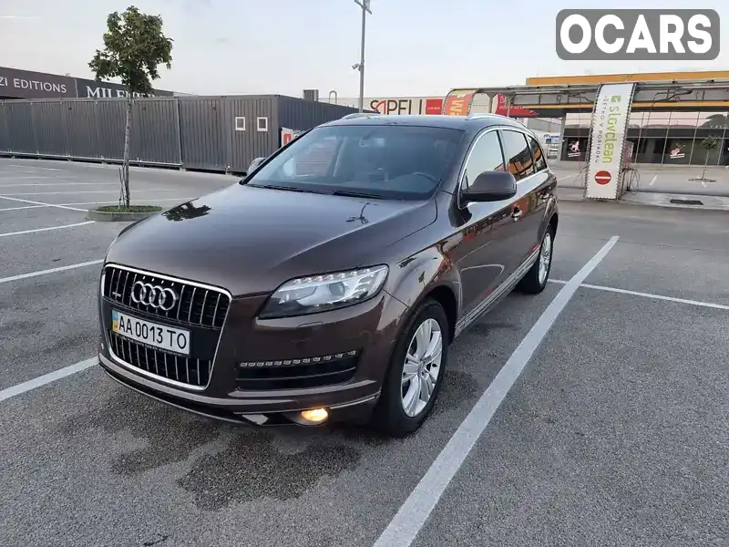 Позашляховик / Кросовер Audi Q7 2013 2.97 л. Автомат обл. Закарпатська, Ужгород - Фото 1/18