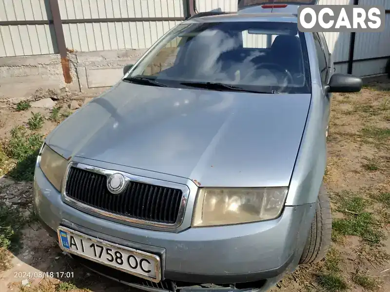 Универсал Skoda Fabia 2001 1.4 л. Ручная / Механика обл. Киевская, Белая Церковь - Фото 1/9