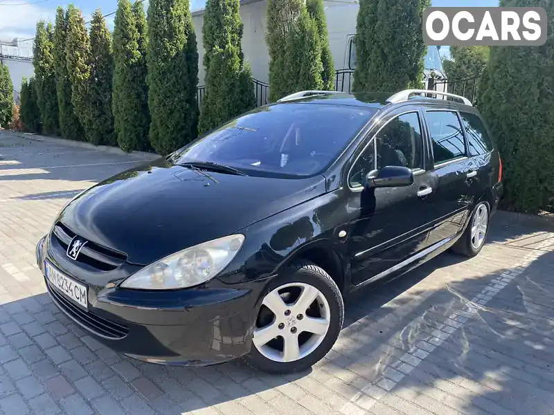 Універсал Peugeot 307 2003 1.59 л. Ручна / Механіка обл. Житомирська, Житомир - Фото 1/21