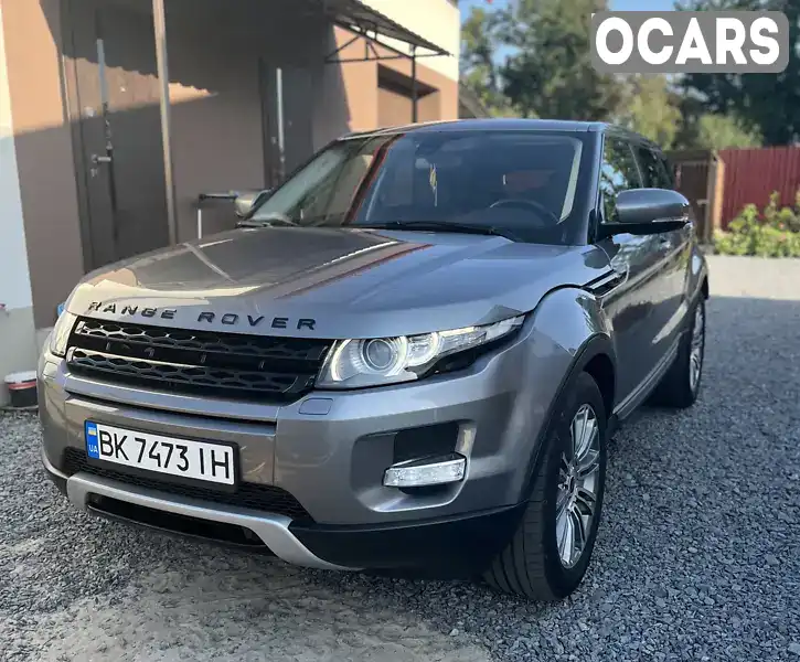 Внедорожник / Кроссовер Land Rover Range Rover Evoque 2011 2.18 л. Автомат обл. Ровенская, Дубно - Фото 1/11