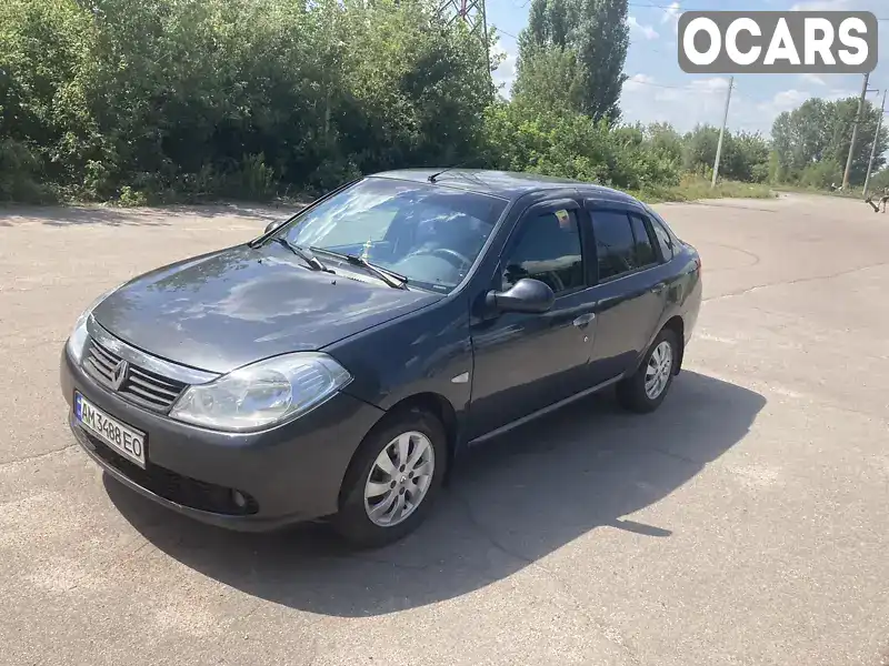 Седан Renault Clio Symbol 2008 1.4 л. Ручная / Механика обл. Киевская, Рокитное - Фото 1/17