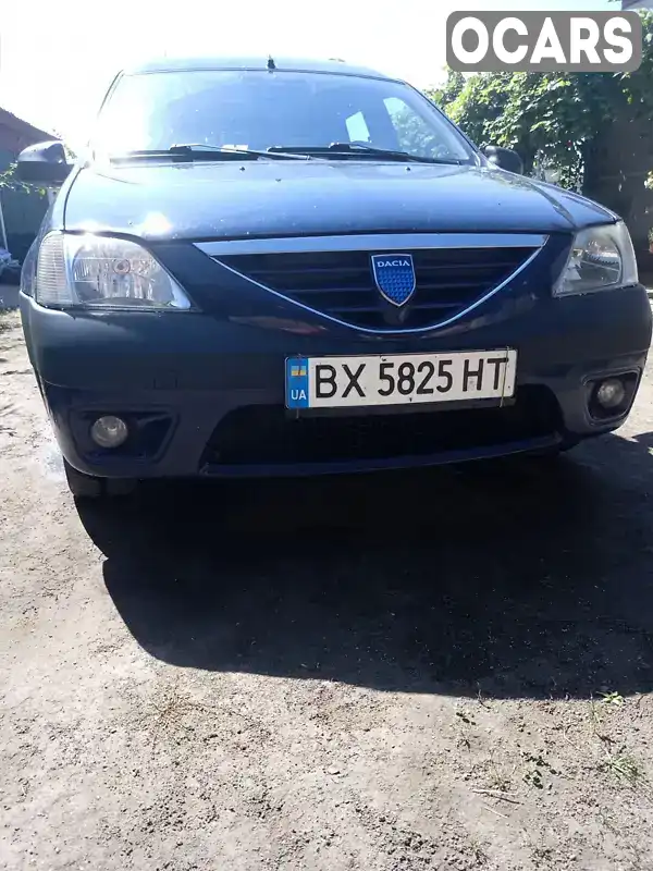 Седан Dacia Logan 2007 1.6 л. Ручная / Механика обл. Хмельницкая, Белогорье - Фото 1/13