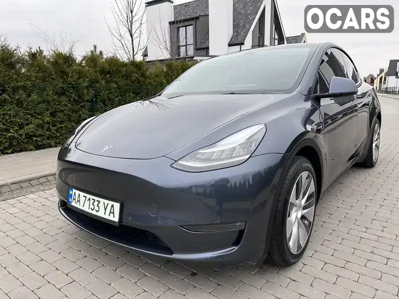 Внедорожник / Кроссовер Tesla Model Y 2021 null_content л. Автомат обл. Киевская, Киев - Фото 1/21