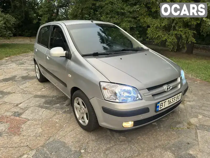 Хетчбек Hyundai Getz 2005 1.34 л. Автомат обл. Київська, Київ - Фото 1/21