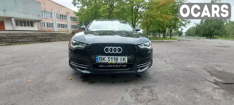 Седан Audi A6 2013 3 л. Автомат обл. Рівненська, Рівне - Фото 1/12