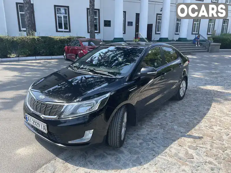 Седан Kia Rio 2012 1.59 л. Ручная / Механика обл. Киевская, Белая Церковь - Фото 1/11