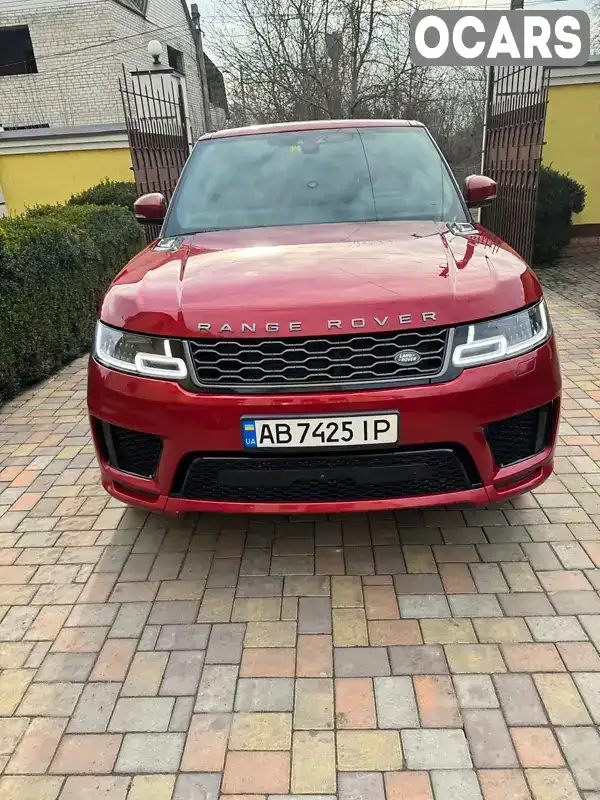 Внедорожник / Кроссовер Land Rover Range Rover Sport 2018 2.99 л. обл. Винницкая, Винница - Фото 1/10