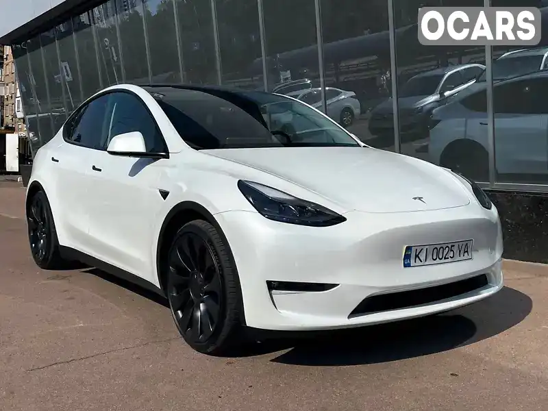 Внедорожник / Кроссовер Tesla Model Y 2022 null_content л. Автомат обл. Киевская, Киев - Фото 1/21