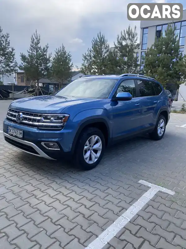 Внедорожник / Кроссовер Volkswagen Atlas 2019 3.6 л. Автомат обл. Ровенская, Ровно - Фото 1/15