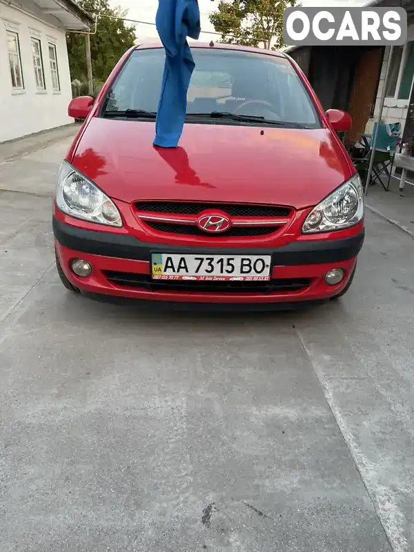 Хетчбек Hyundai Getz 2006 1.6 л. Автомат обл. Полтавська, Полтава - Фото 1/20