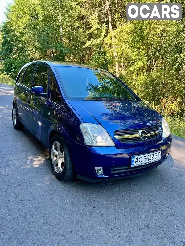 Мікровен Opel Meriva 2004 1.6 л. Автомат обл. Волинська, Ковель - Фото 1/12