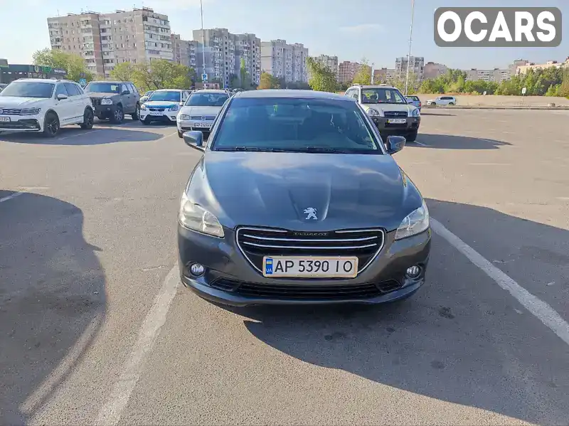 Седан Peugeot 301 2013 1.56 л. Ручна / Механіка обл. Запорізька, Запоріжжя - Фото 1/11