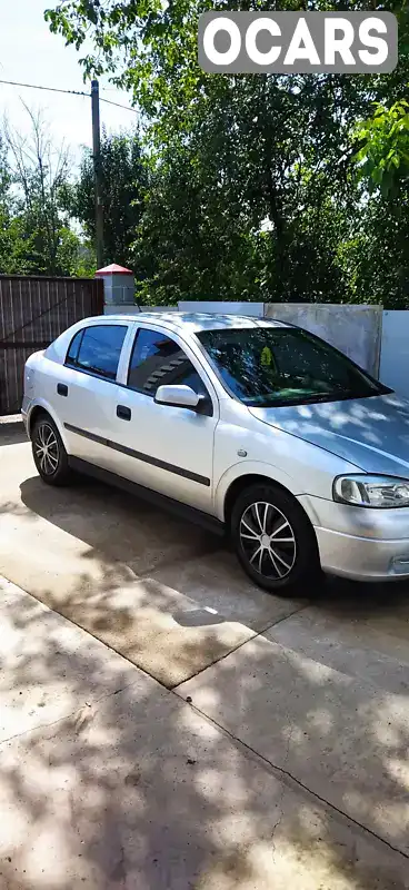 Хетчбек Opel Astra 2003 1.42 л. Ручна / Механіка обл. Дніпропетровська, Новомосковськ - Фото 1/11