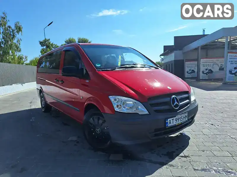 Минивэн Mercedes-Benz Vito 2012 2.2 л. Ручная / Механика обл. Ивано-Франковская, Городенка - Фото 1/15