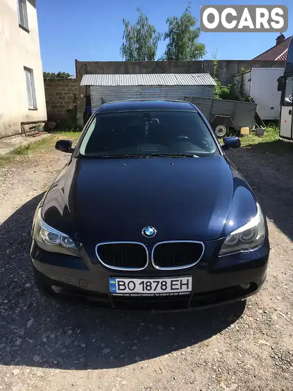 Седан BMW 5 Series 2003 2.99 л. Ручная / Механика обл. Тернопольская, Тернополь - Фото 1/21