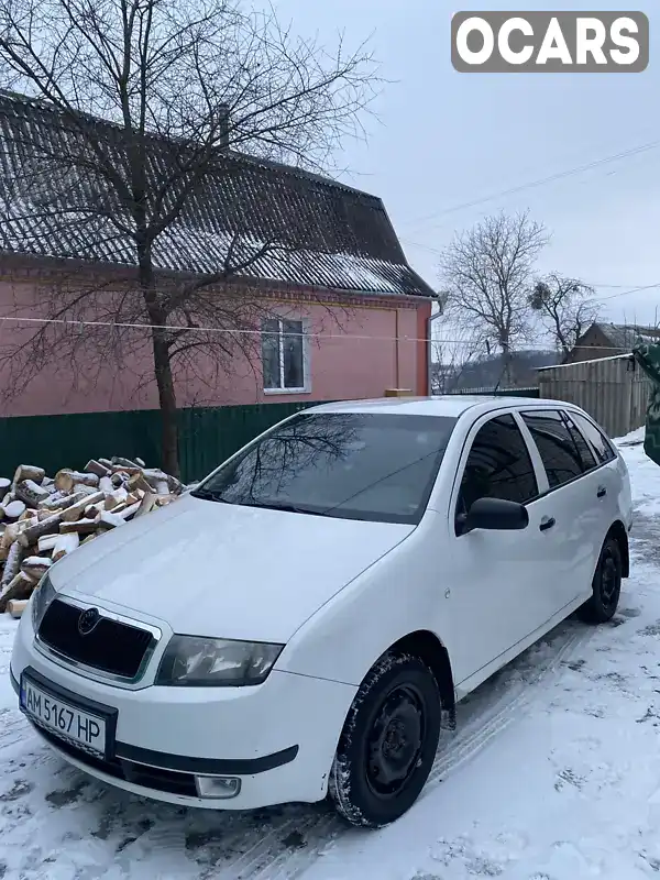 Универсал Skoda Fabia 2004 1.2 л. Ручная / Механика обл. Житомирская, Житомир - Фото 1/8